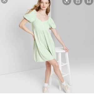 Wild Fable floral babydoll dress